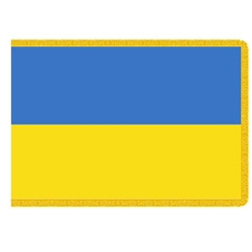 Ukraine flag blue and yellow horizo