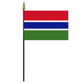 flag with red blue green stripes
