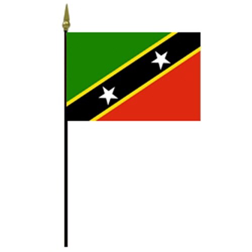 flag of saint kitts and nevis