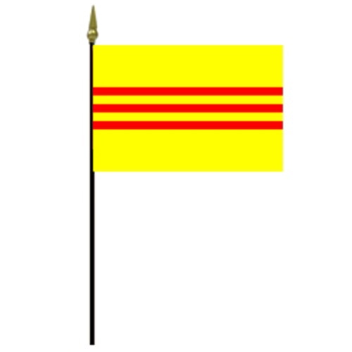 Vietnamese flag yellow red stripes