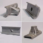 metal bracket four angles view