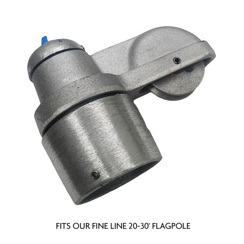 flagpole pulley assembly part