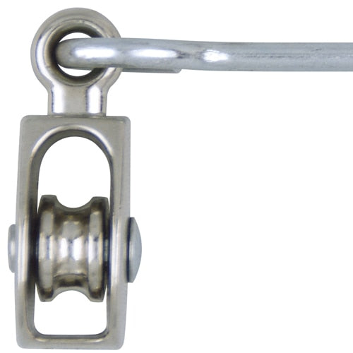 eyebolt and pulley assembly