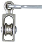 eyebolt and pulley assembly