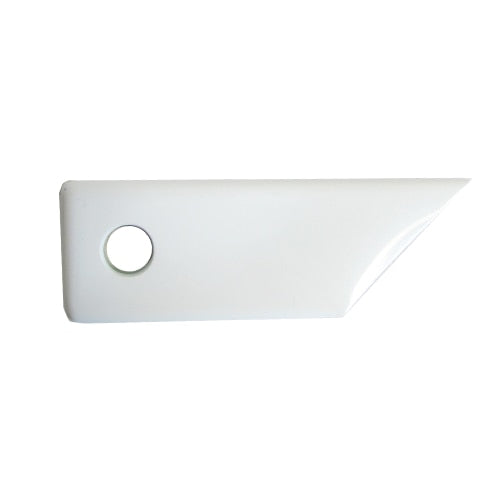 white plastic scraper tool