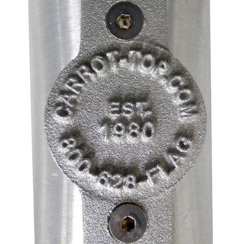 9 Inch Aluminum Flagpole Cleat