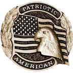 patriotic american flag medal