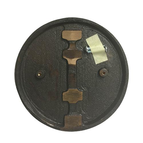 weightlifting plate top view