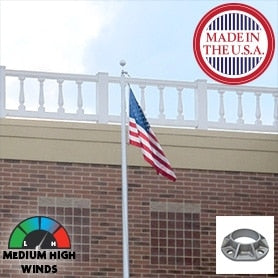 Great for medium high winds