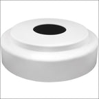 white round base with hole