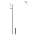 black metal hook stand for garden