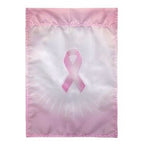pink ribbon flag background