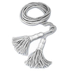 white rope with tassels