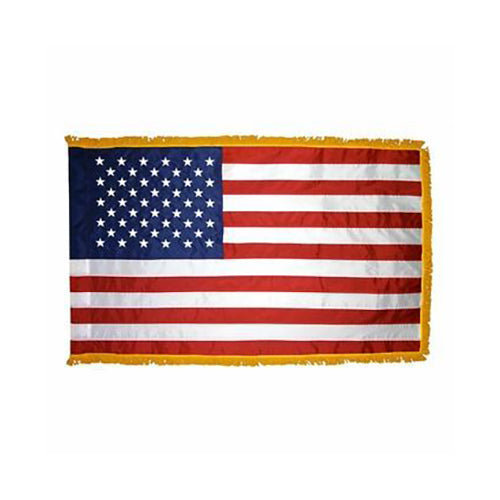 Signature Mahogany Indoor US Flag Set
