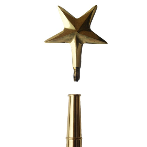 golden star tree topper