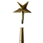 golden star tree topper