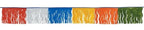 colorful fringe banner decoration