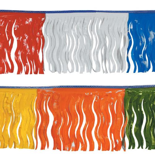 colorful fringe decorative banners