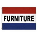 furniture advertisement flag