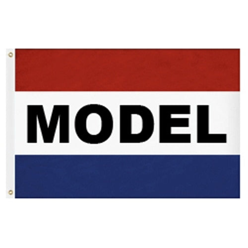 model flag red white blue