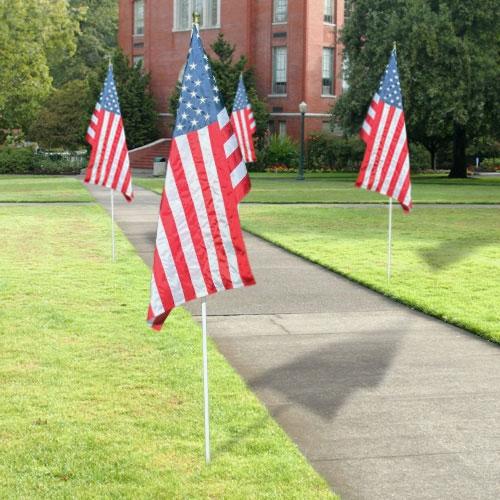 No Tangle flagpole