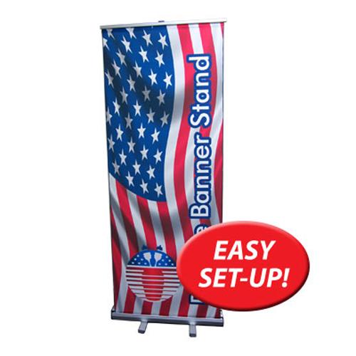Easy Setup - Retractable Banner