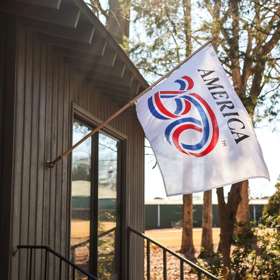 American 250 Flag (White)Wall Mount