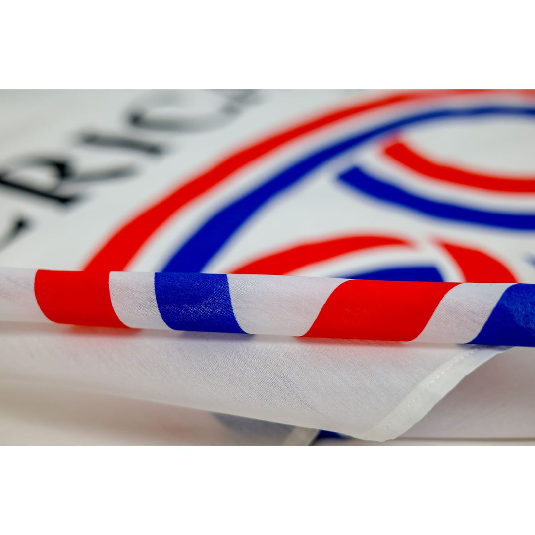 American 250 Flag Close up view (w)