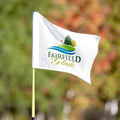 Fairfield Glade flag on the green