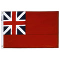 British red banner flag design