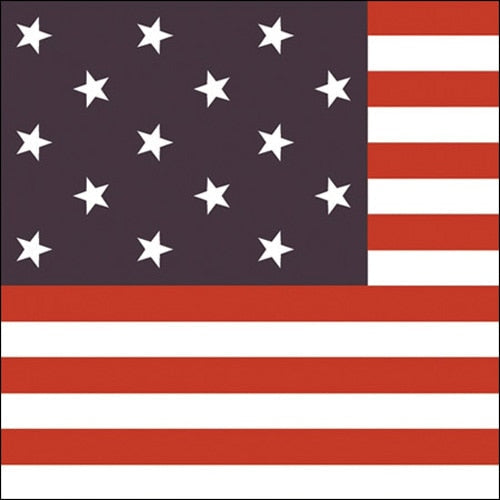 American flag with stars and stripe
