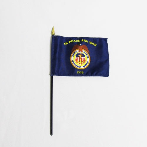 US flag with peace and war motto