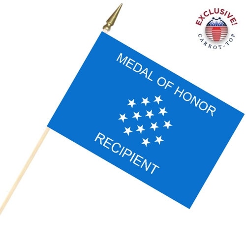 medal of honor recipient flag