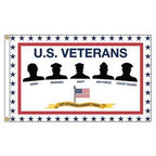 Military Branch Veterans Flag