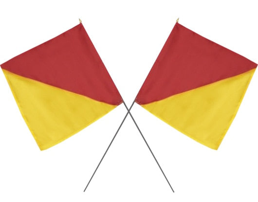 Semaphore Flag Set 18"X18"