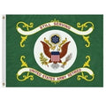 US Army Retired flag with emblem