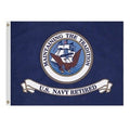 U S Navy Retired Flag Emblem