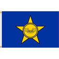 police flag with yellow star