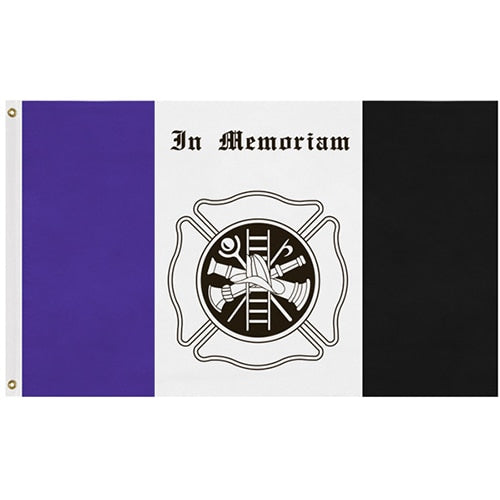 firefighter memorial flag