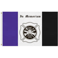 firefighter memorial flag