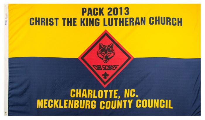 Cub Scouts Pack 2013 banner design