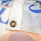 NESA Flag gold grommets