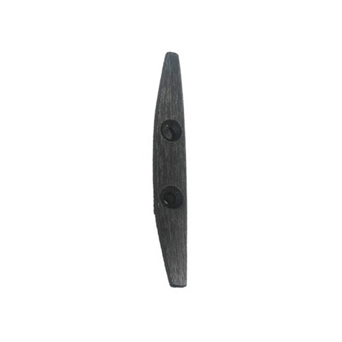 black wooden craft part with holes
