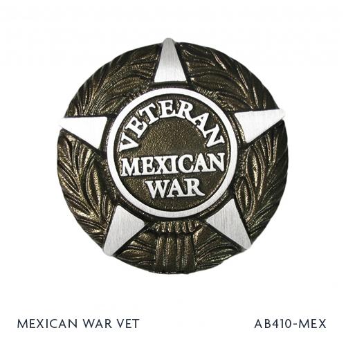 Mexican War Veteran Badge