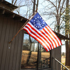 Betsy Ross Flag pole view