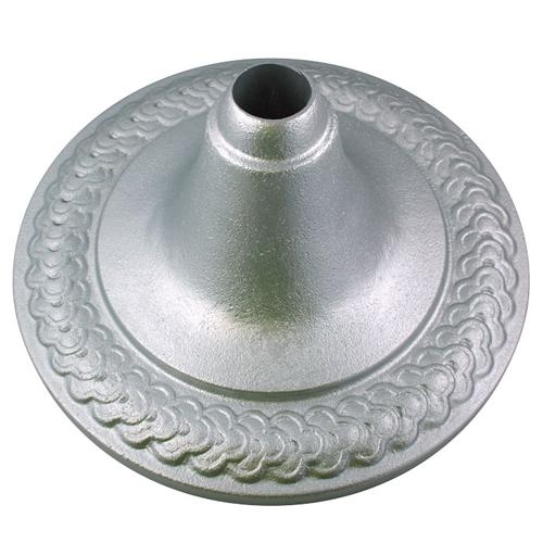 decorative silver hardware piece