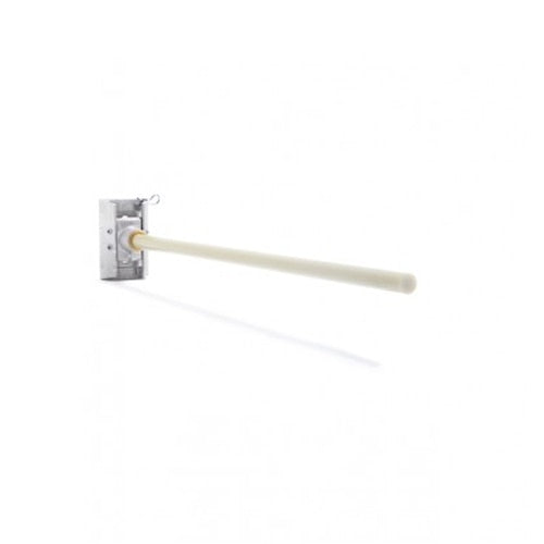 door pull handle white plastic bar