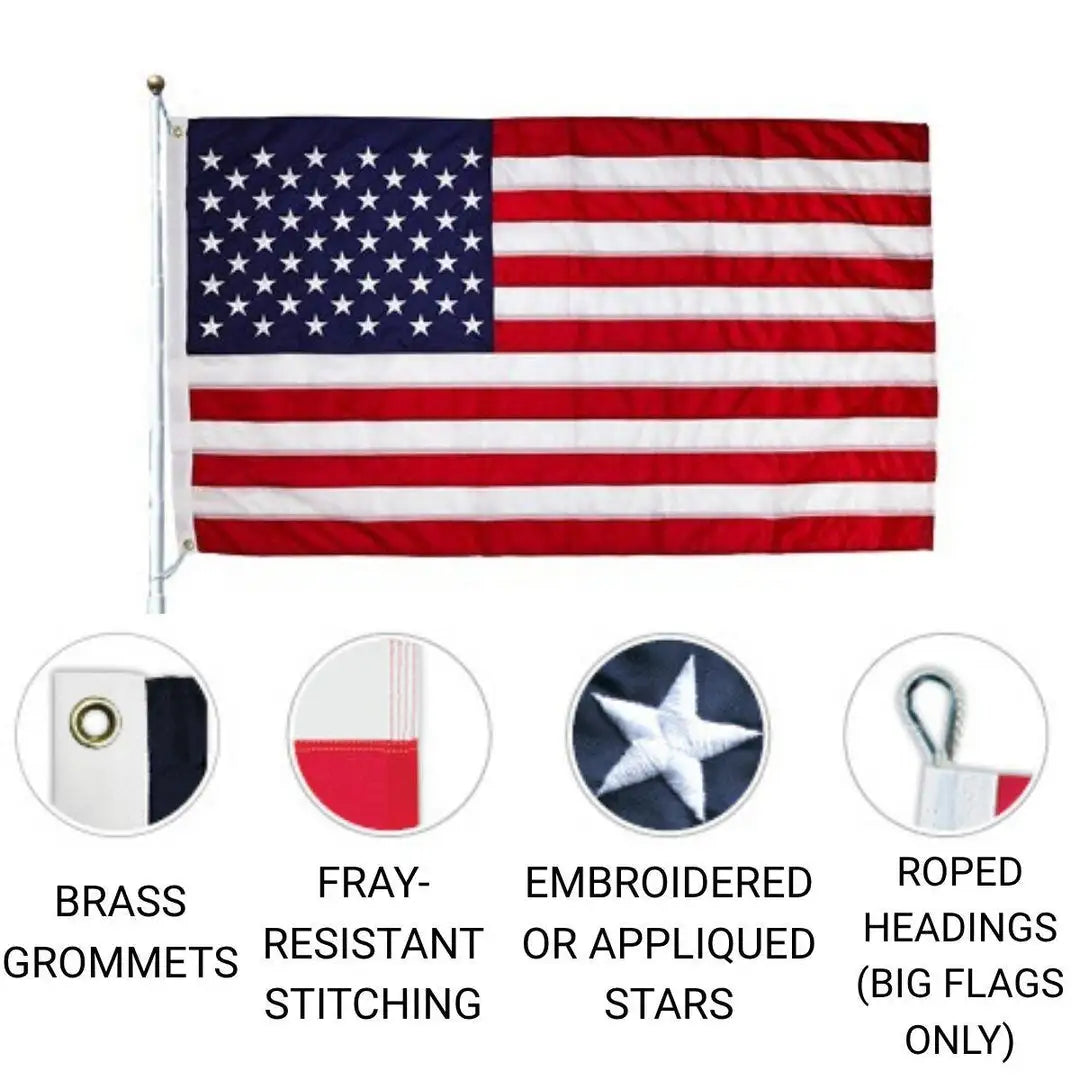 Nylon American Flag - Beacon®