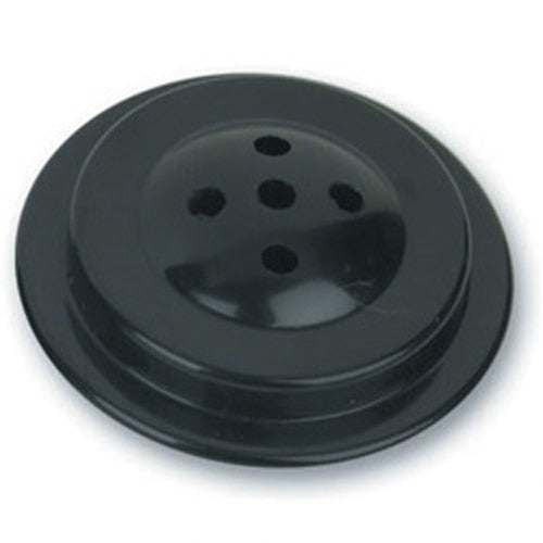 black plastic disc with holes