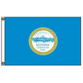 Bostonia flag with gold seal 1630